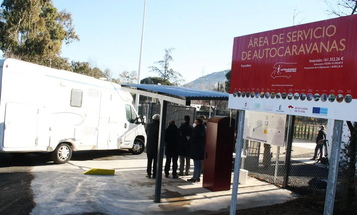 Murcia: la comunidad invierte 40.000 euros a un área de servicio de autocaravanas en la localidad de Lorca